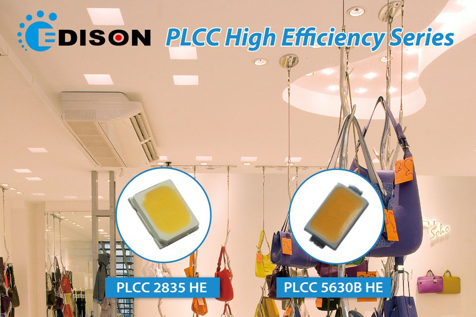 Edison Opto Unveils Advanced PLCC High Efficiency LEDs — LED